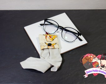 Estuche para limpiar gafas, paño para gafas de sol, electrónica, tabletas, teléfono móvil, tela de microfibra para viajes, accesorios geek