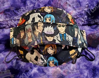 Máscara de anime 3D, relleno de calcetín Nerdy, correa ajustable, máscara de origami, reutilizable y lavable, máscara facial de algodón para hombres, pequeño regalo para mujeres