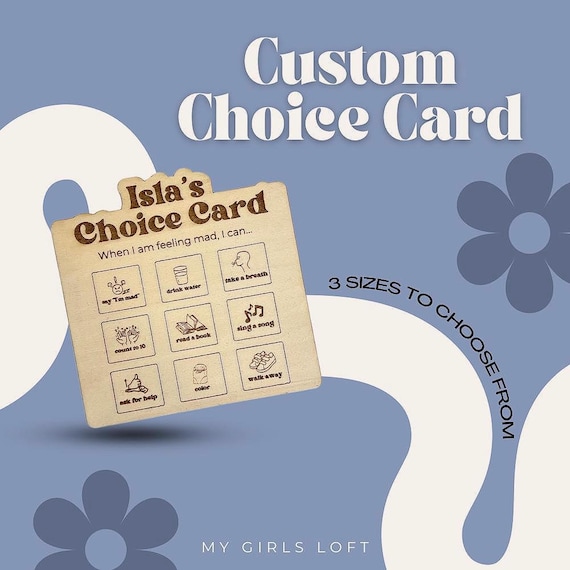 Custom Choice Card