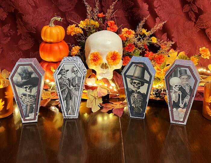 DIY Halloween Boxes, Candy Gift Boxes, Halloween Themed Gift Boxes