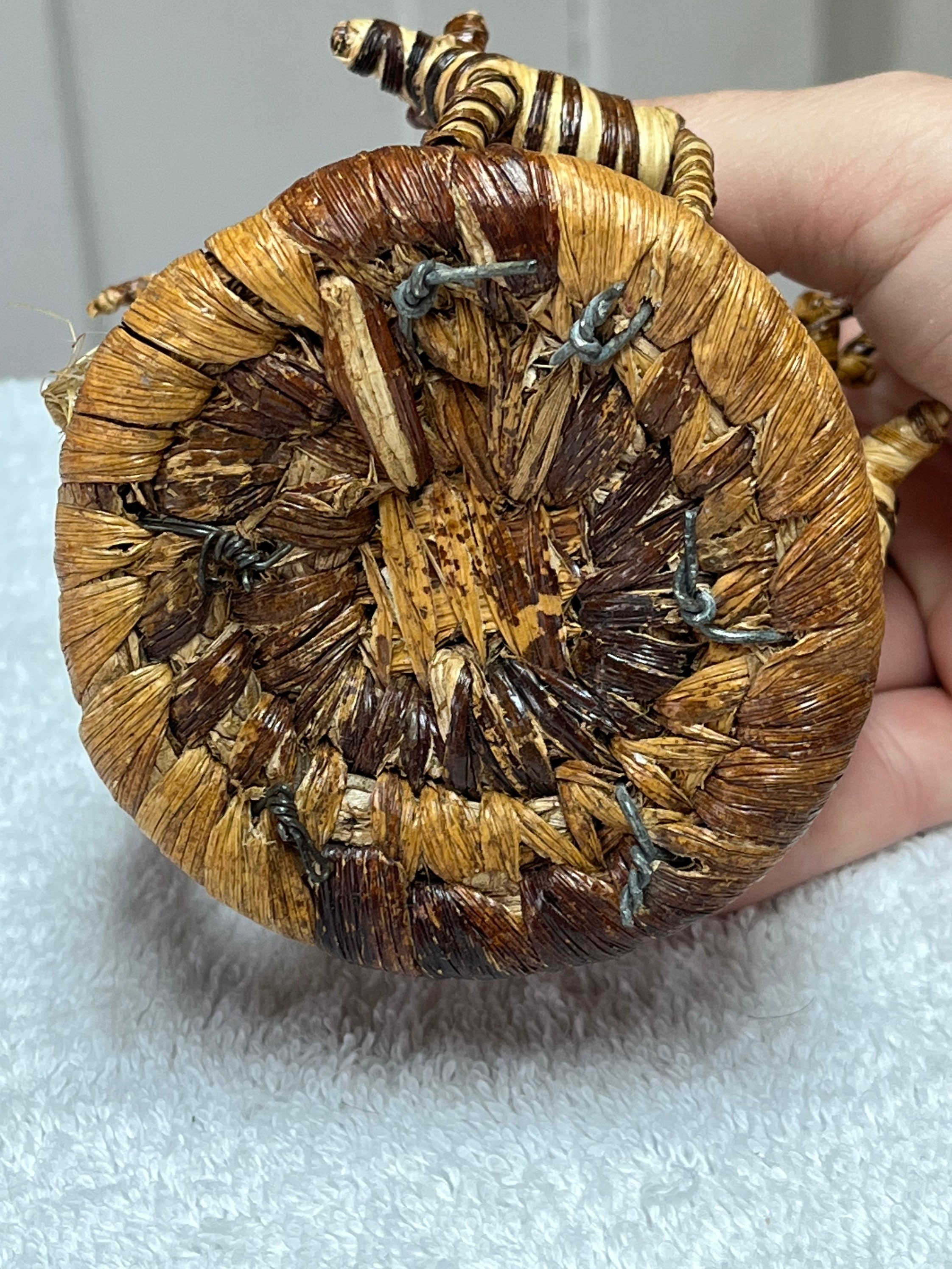 Kenyan Banana Leaf Fiber Baobab Tree With Zebras Etsy