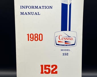 1980 Cessna Model 152 Information Manual