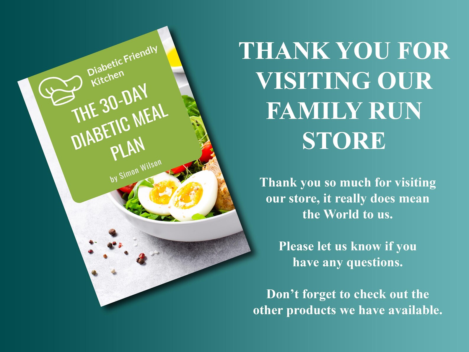 30-day Type 2 Diabetes Meal Plan PDF | Low Sugar Recipes + Grocery ...