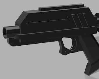 Pistola Blaster DC-17 de Star Wars: The Clone Wars com coldre