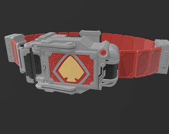 Kamen Rider Blade Blay/GarrenBuckle STL