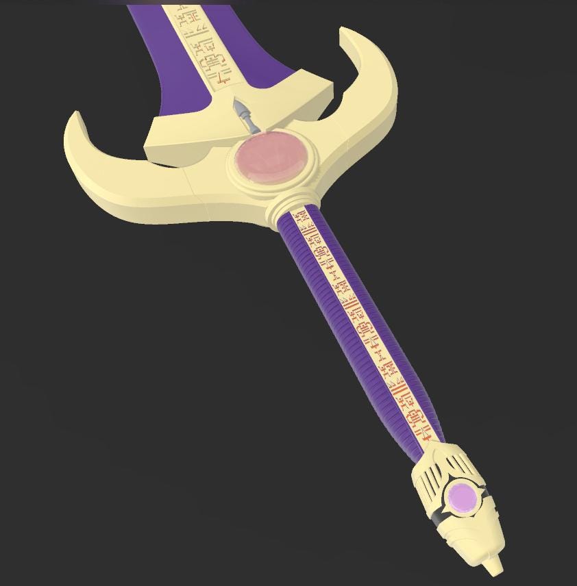 Kamen Rider Kuuga Titan Sword 3D File - Etsy