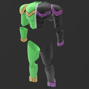 Kamen Rider W CycloneJoker Armor STL bild 1