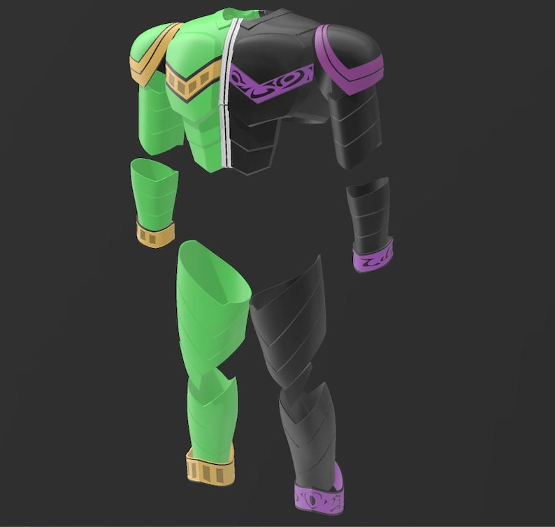 Kamen Rider W CycloneJoker Armor STL bild 1