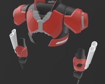 Kamen Rider Geats Boost Torso Armor STL