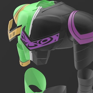 Kamen Rider W CycloneJoker Armor STL bild 6