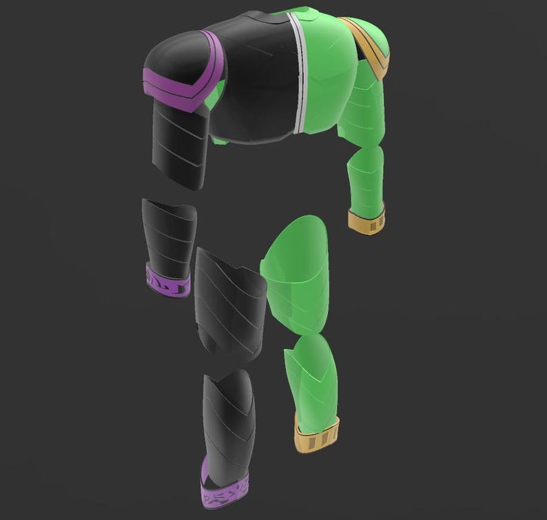 Kamen Rider W CycloneJoker Armor STL bild 7