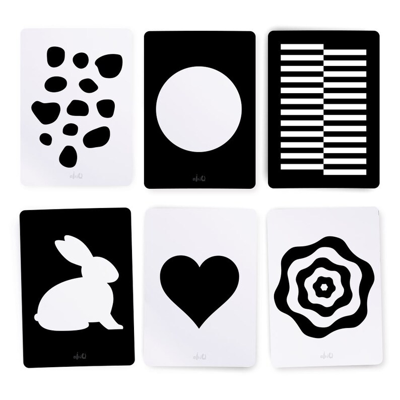 Black and White Sensory Card Set casual and Travel Cards, Sensory