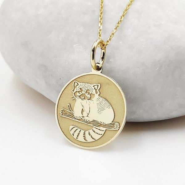 Real Gold Panda Bear Pendant - Etsy