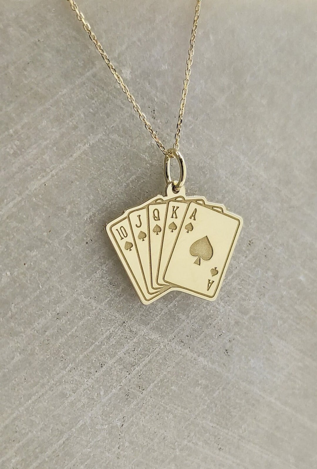 Collana Con Catena Cubana In Vero Oro Massiccio 14 Carati, Collana - Foto 10