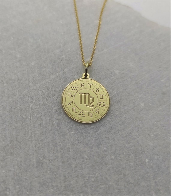 Etsy virgo necklace outlet
