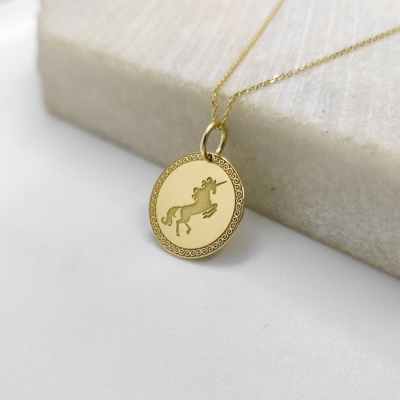 Gold unicorn jewelry sale