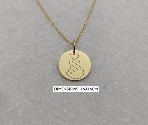 Real gold electroplating Korean fashion simple personality necklace di –  Lee Nhi Boutique