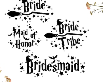 Bachelorette SVG, Bachelorette Party svg, Wizzart svg,Bride tribe svg, Cricut,Silhouette, Digital Download, 1 x Zip folder: Svg Dxf Eps Png