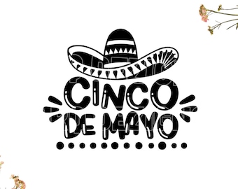 Cinco de Mayo Svg, Happy Cinco De Mayo Svg, Mexico Svg, Kids Svg, Kids Svg | 1xZip Folder : Svg, Dxf, Eps, Png ,
