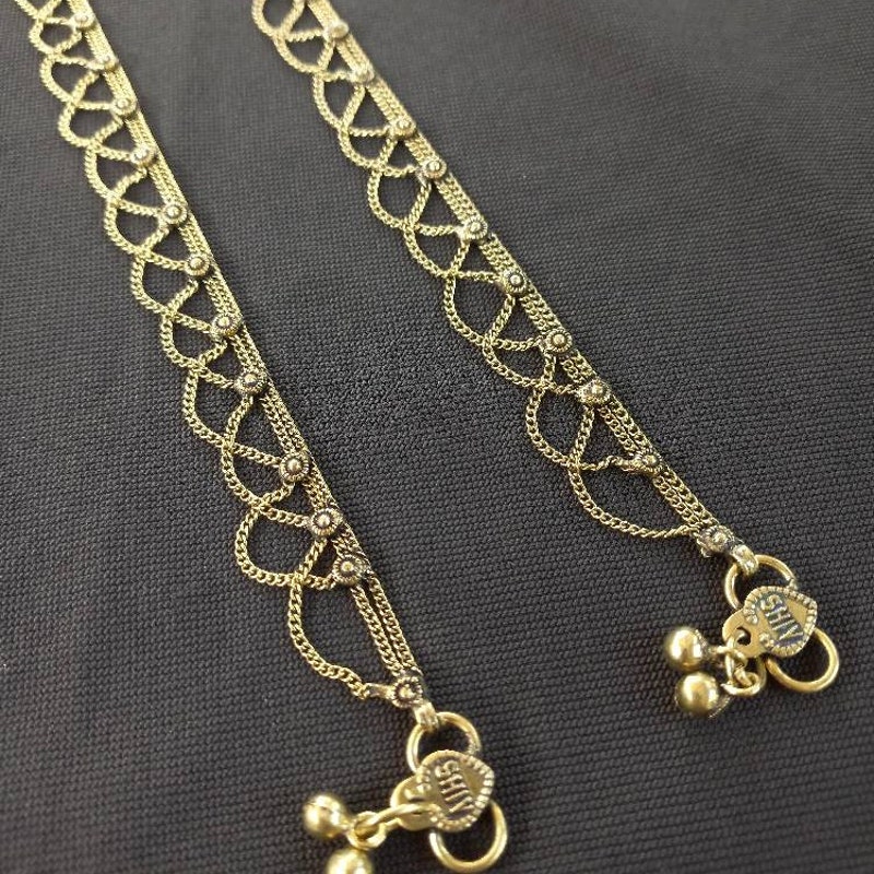 Broze Guid Payal Anklet Bronze - Etsy UK