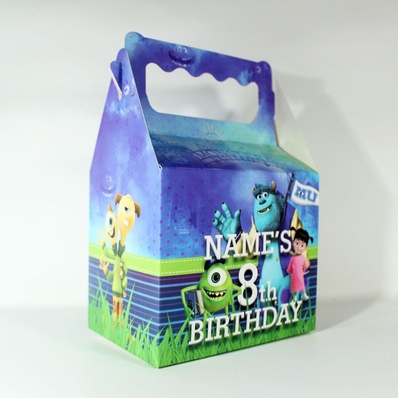 Monsters Inc Blue Version Children's Kids Personalised - Etsy