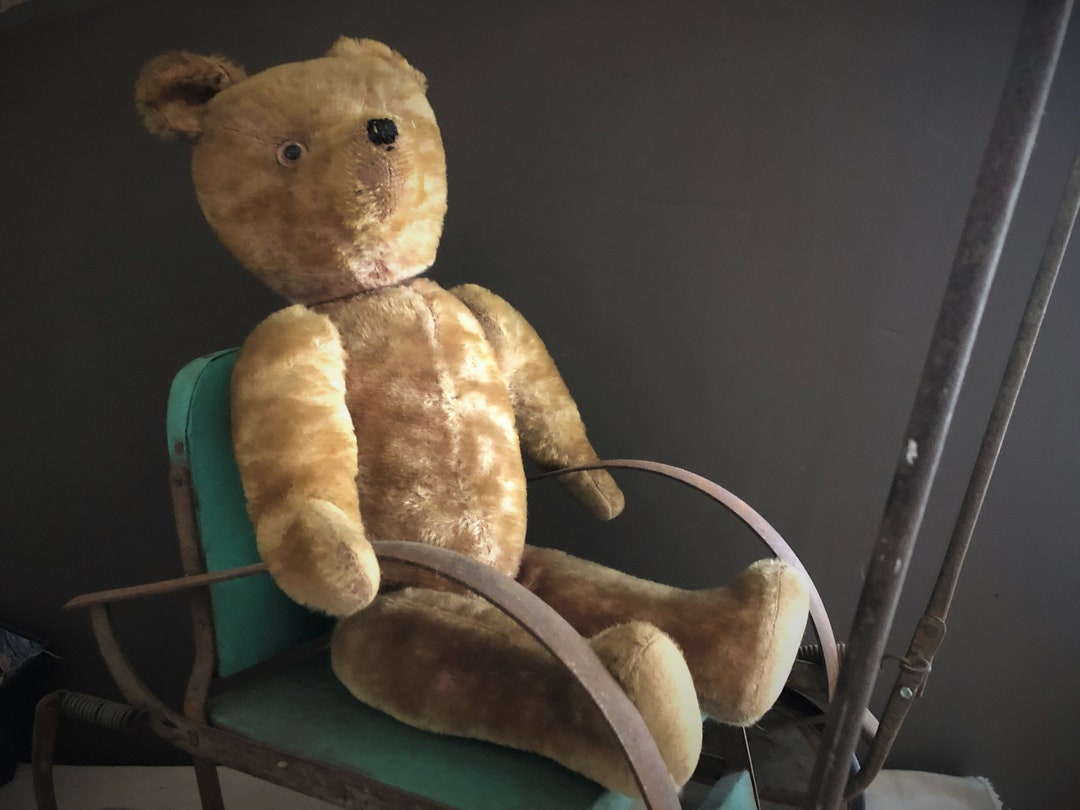 Lovely Antique Teddy Bear Fully Jointed Early 20th Century - Etsy