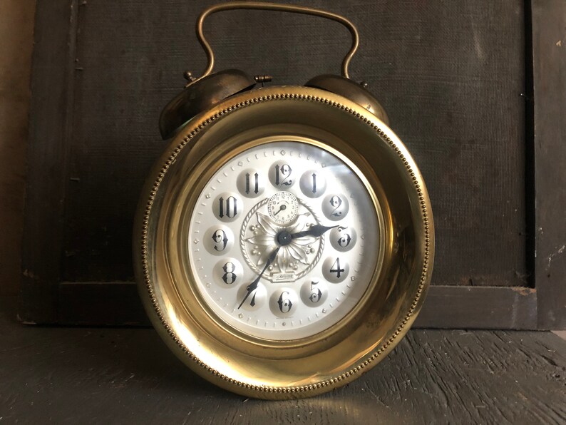 Vintage KAISER Alarm Mechanical Clock West Germany Etsy