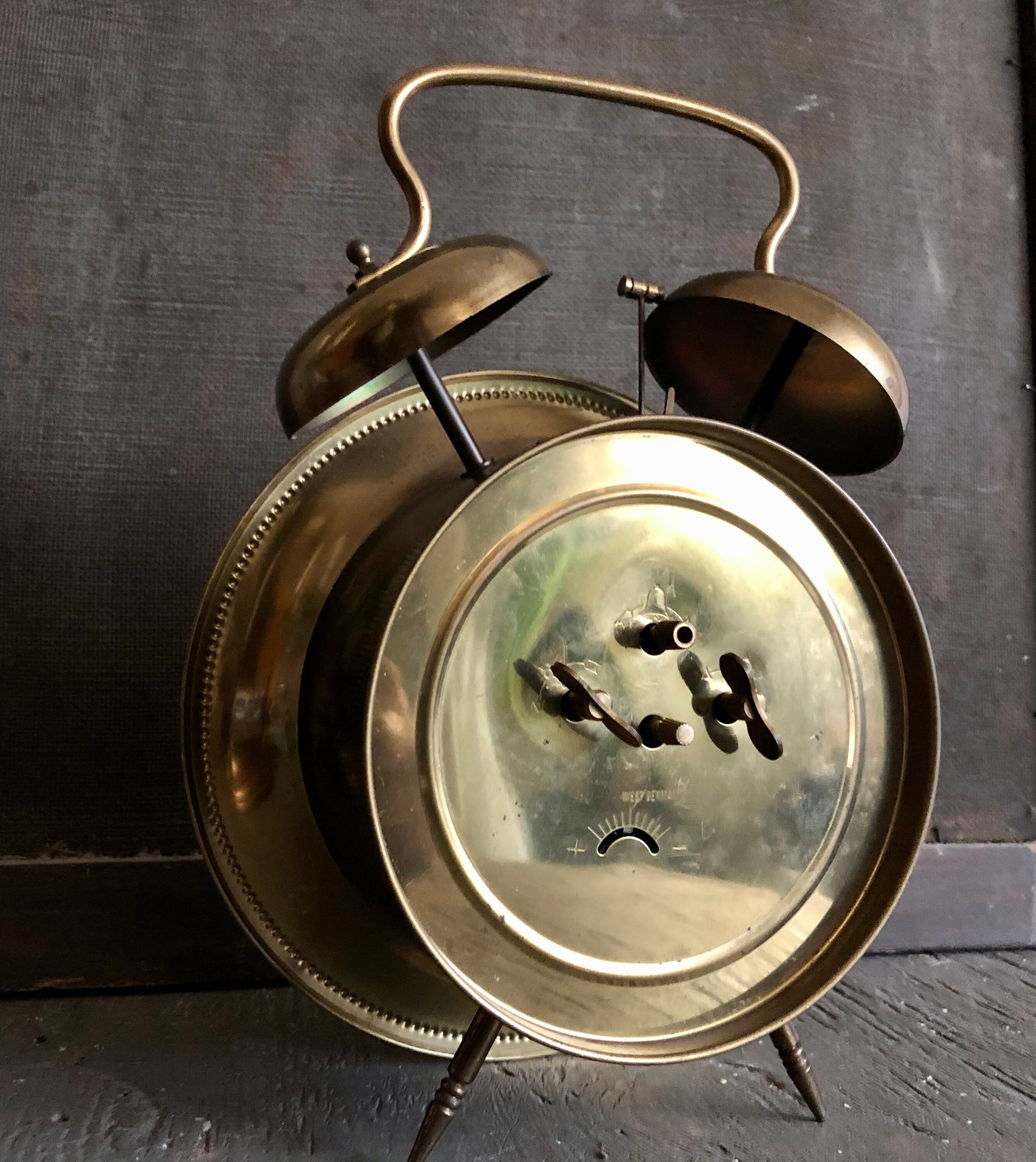Vintage KAISER alarm mechanical clock West Germany Etsy