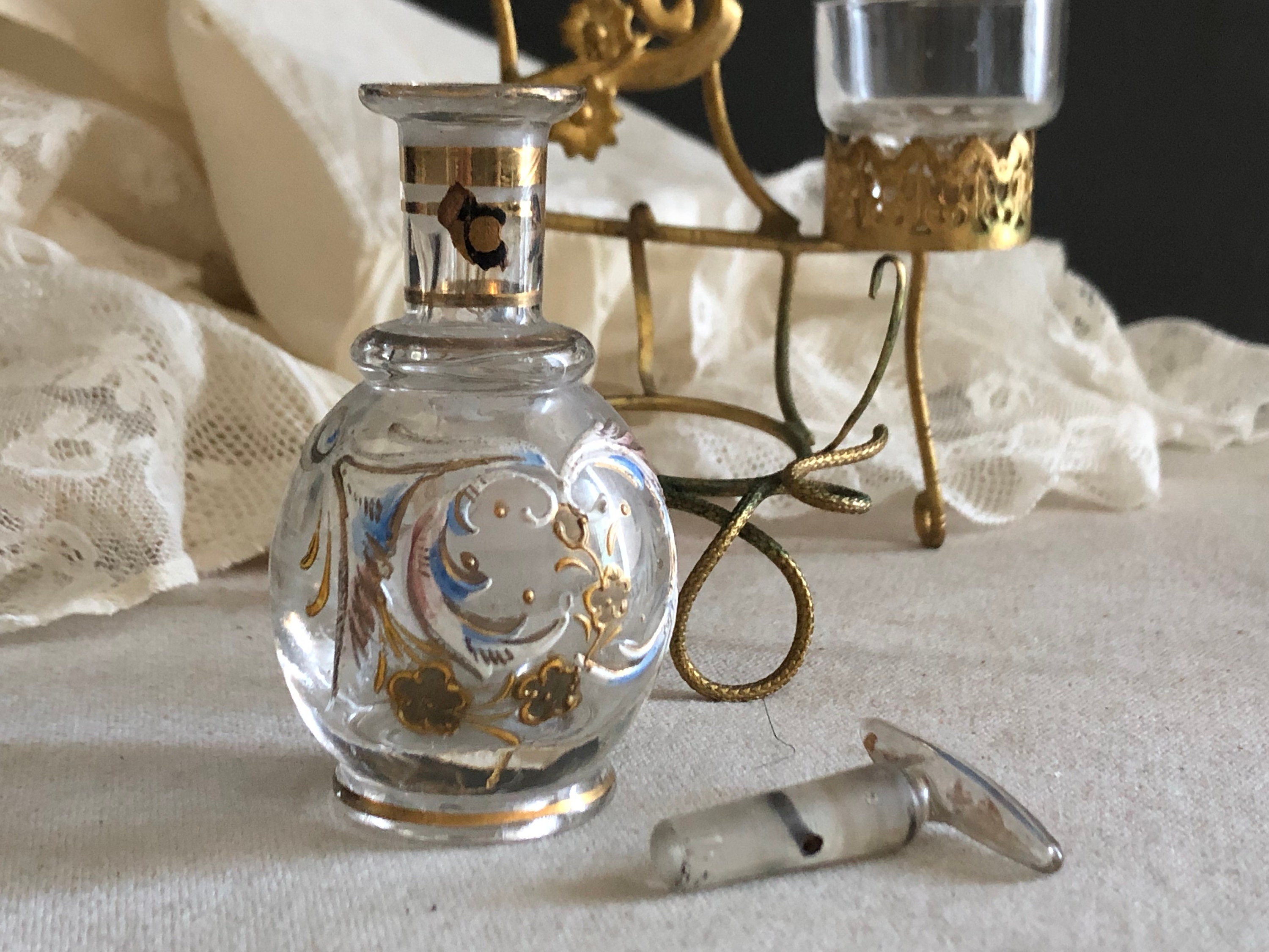 Wonderful Antique Crystal Dressing Table Set. Antique French - Etsy