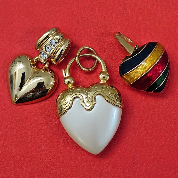 Joan Rivers Heart Necklace Pendants