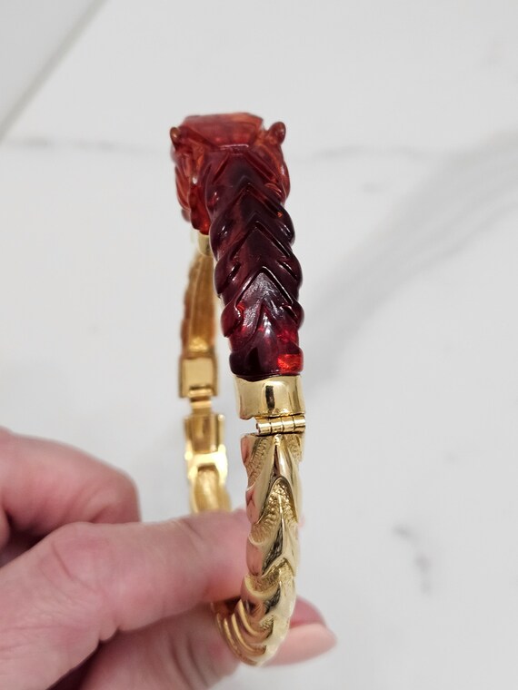 KJL Kenneth Jay Lane Cat Bracelet - image 6