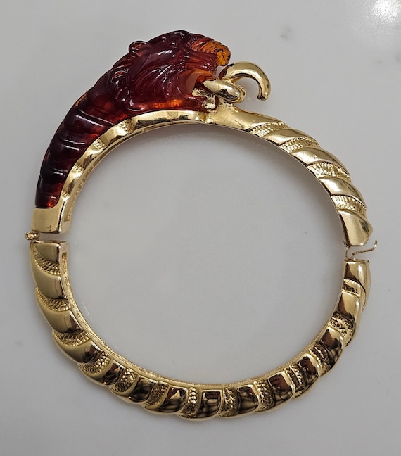 KJL Kenneth Jay Lane Cat Bracelet - image 3