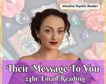Channelled Message From Your Person | Love Tarot Reading | Psychic Insight | 24hr Delivery