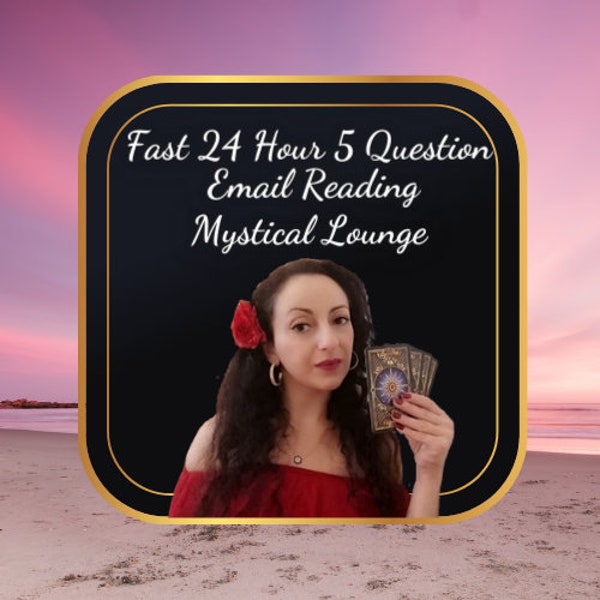 5 Question Tarot Reading/Psychic Reading/Email Reading/Same Day 24 Hour/UK Intuitive Psychic