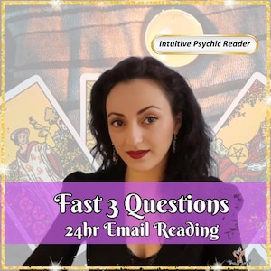 3 Fragen Tarot Legung | Intuitives Psychisches E-Mail Lesen | PDF-Download (Antwort innerhalb von 24 Stunden)