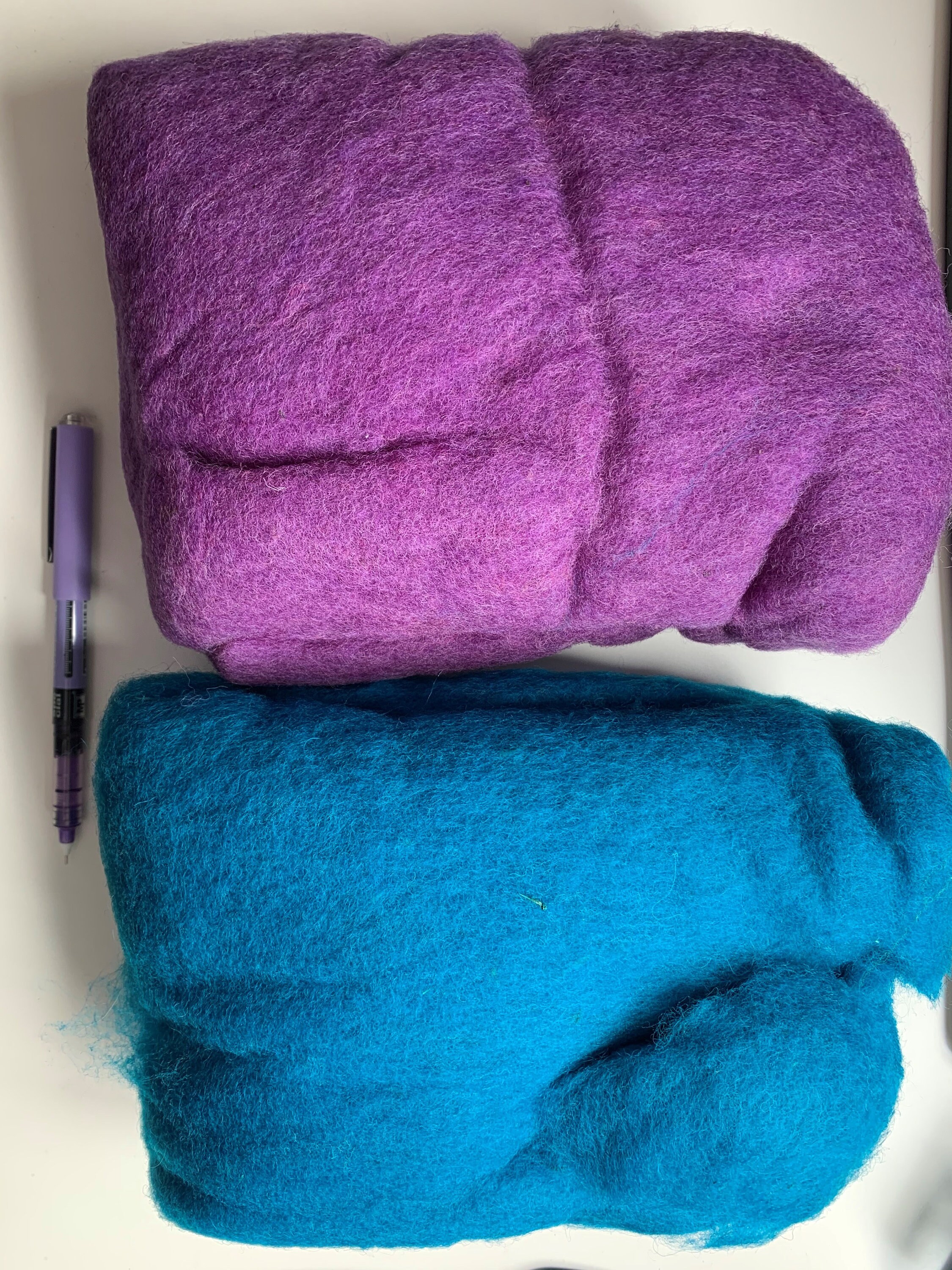 200g Carded Wool Batts for Needle Felting Etsy UK