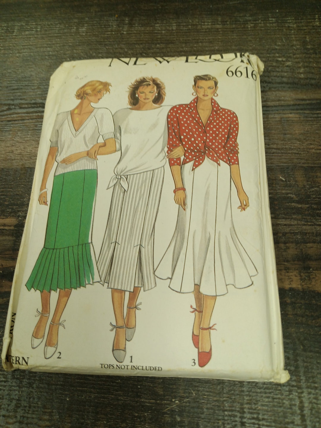 New Look Sewing Pattern 6616 Women's Skirts Size 8-18 - Etsy