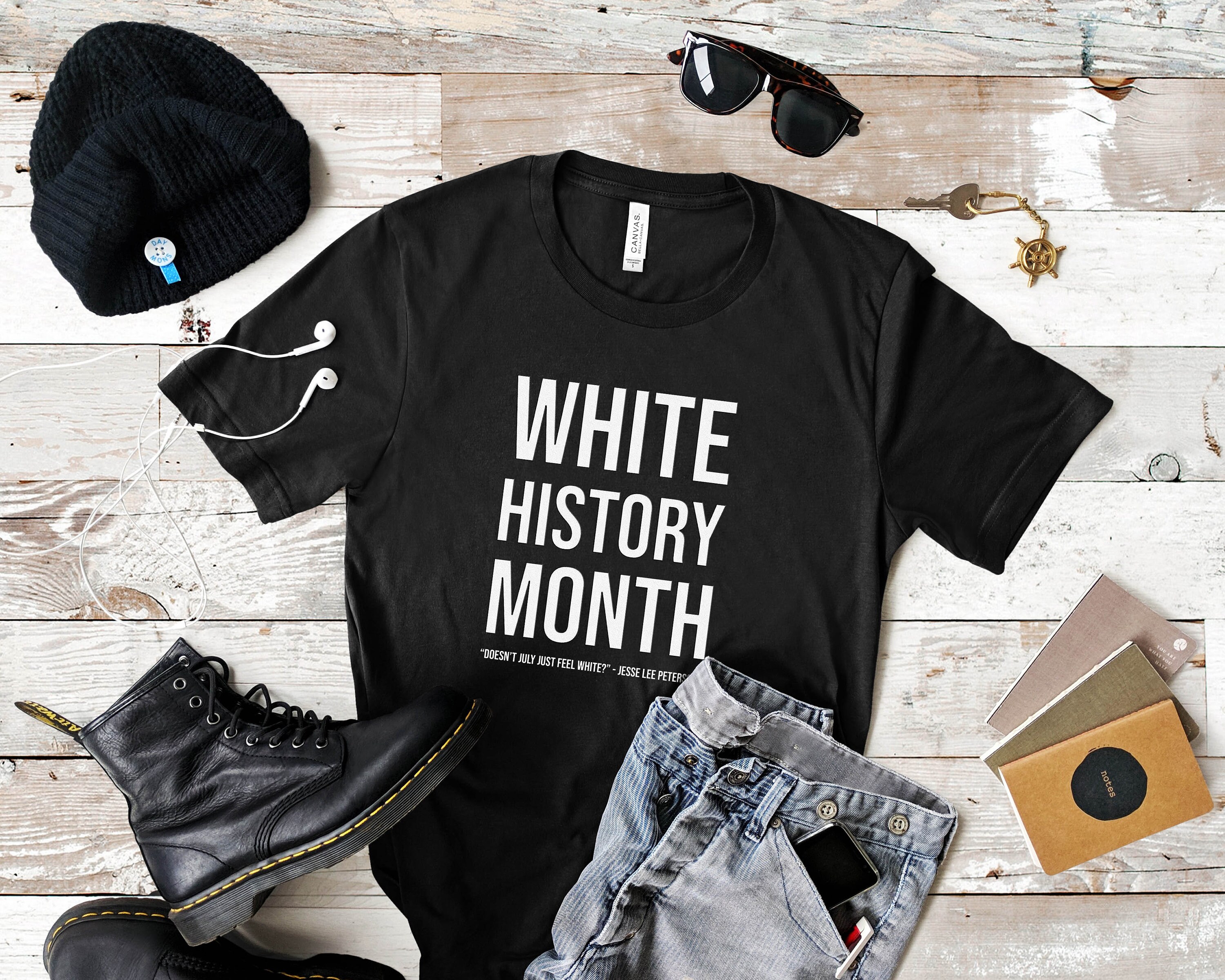 The Official White History Month Tshirt Teacher Tshirt Etsy