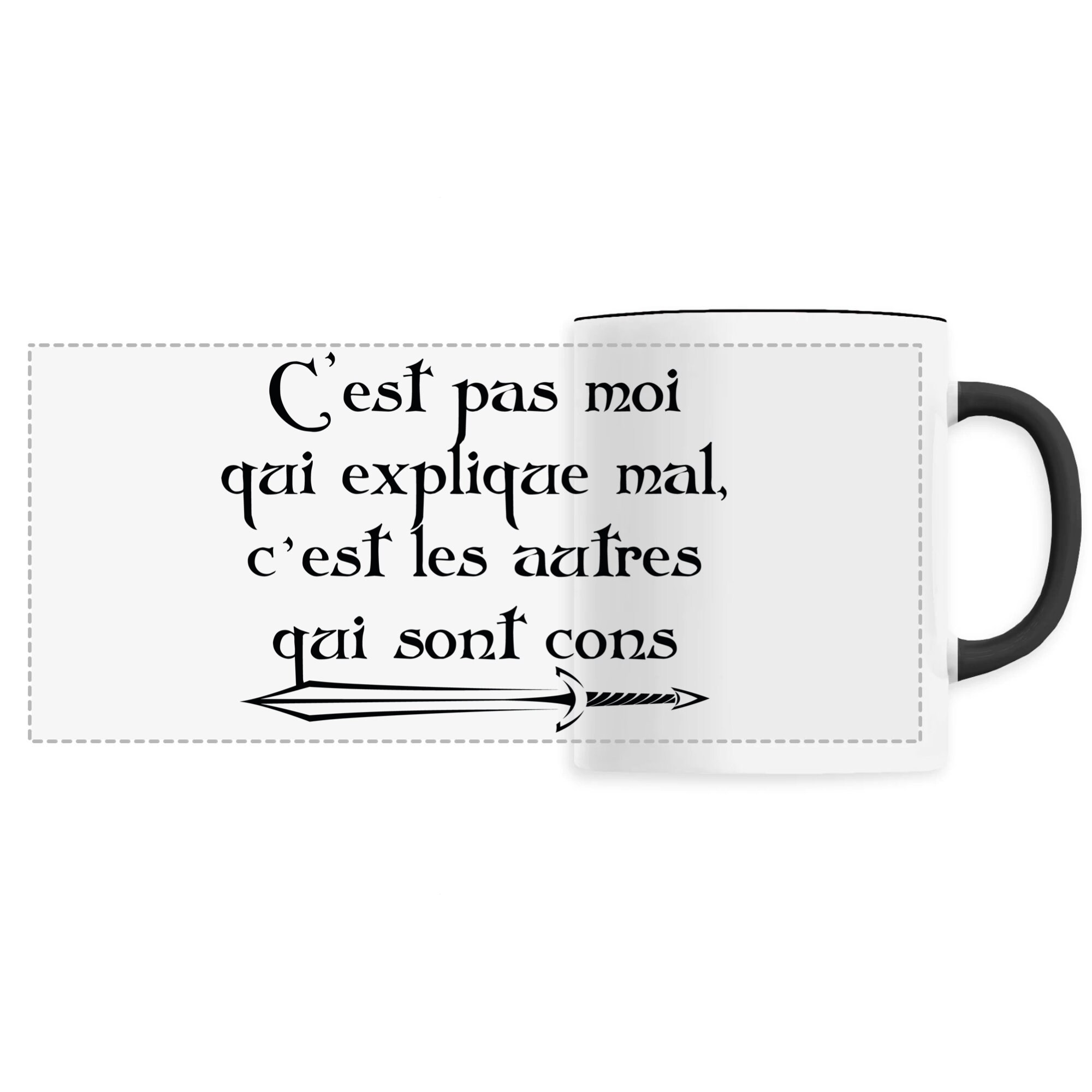 Mug Panoramique C Est Pas Moi Qui Explique Mal Kaamelott