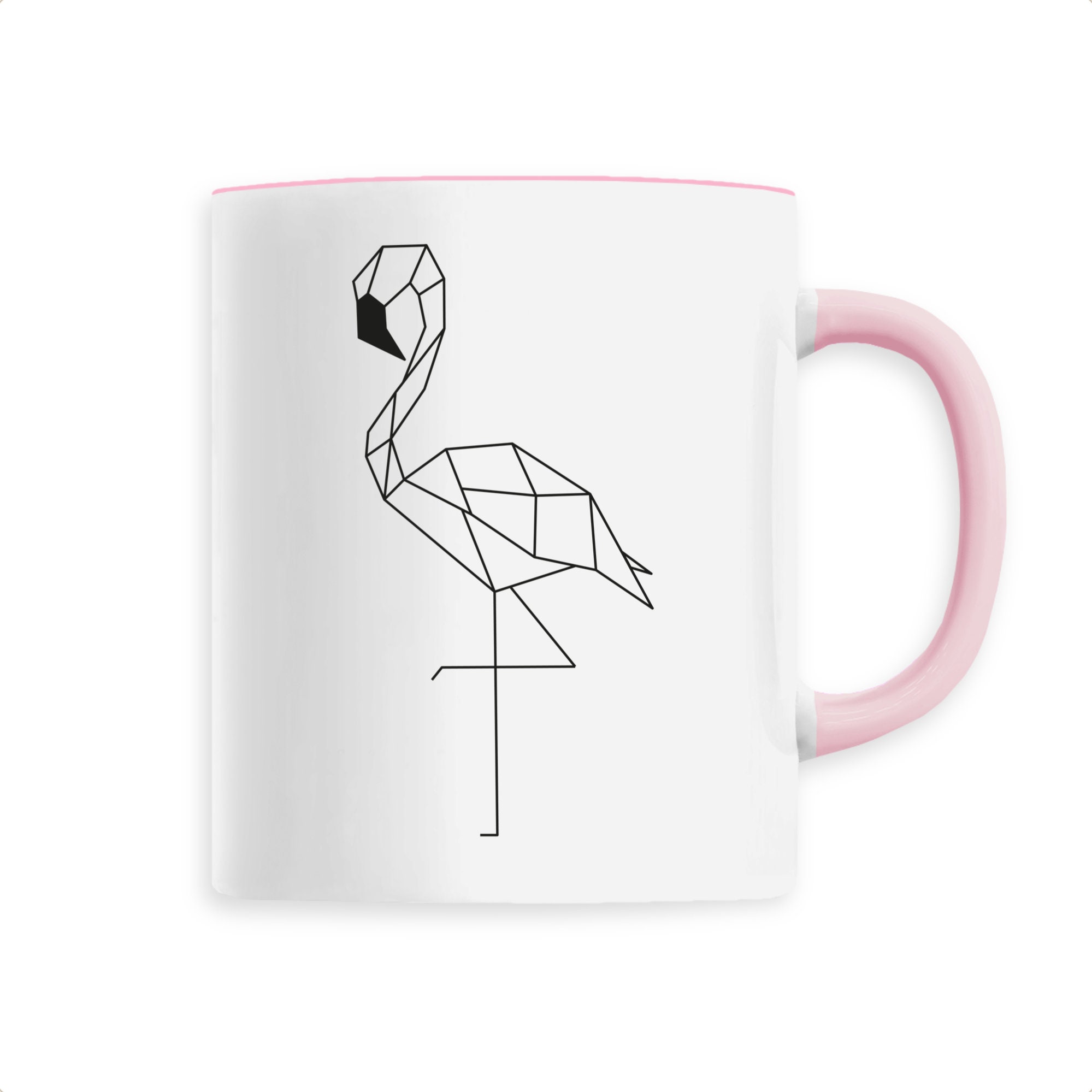 Mug Flamant Graphique