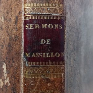 Sermones de M. Massillon, Évêque de Clermont. Petit Carême - Evêque De Clermont.Raro libro religioso católico francés antiguo