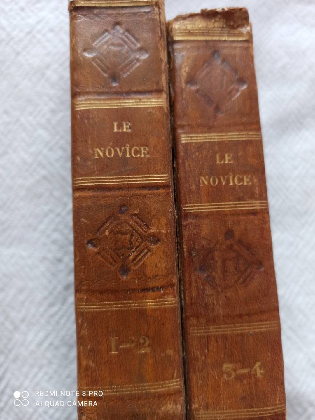 1830 Rare Antique French Book Le Novice Madame De Bawr 4t - Etsy