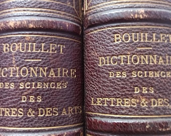 Dictionnaire des Sciences, des Lettres et des Arts 1874 Bouillet