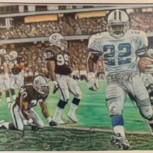 Emmitt Smith former professional football player for Dallas Cowboys
