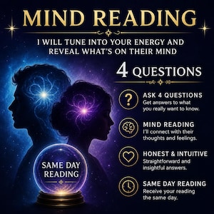 Same Day Mind Reading!