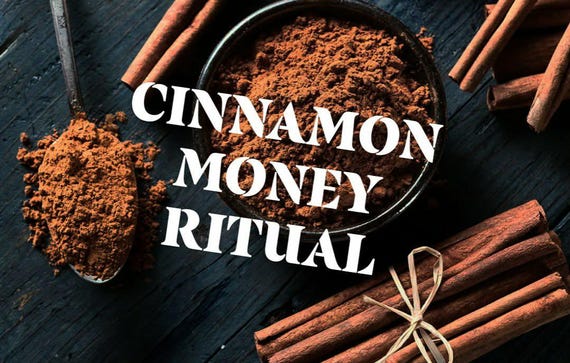 Cinnamon Money/ Attract Abundance and Prosperity