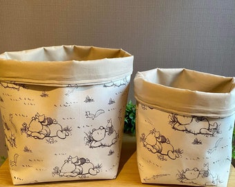 Fabric storage basket/ Nursery organiser