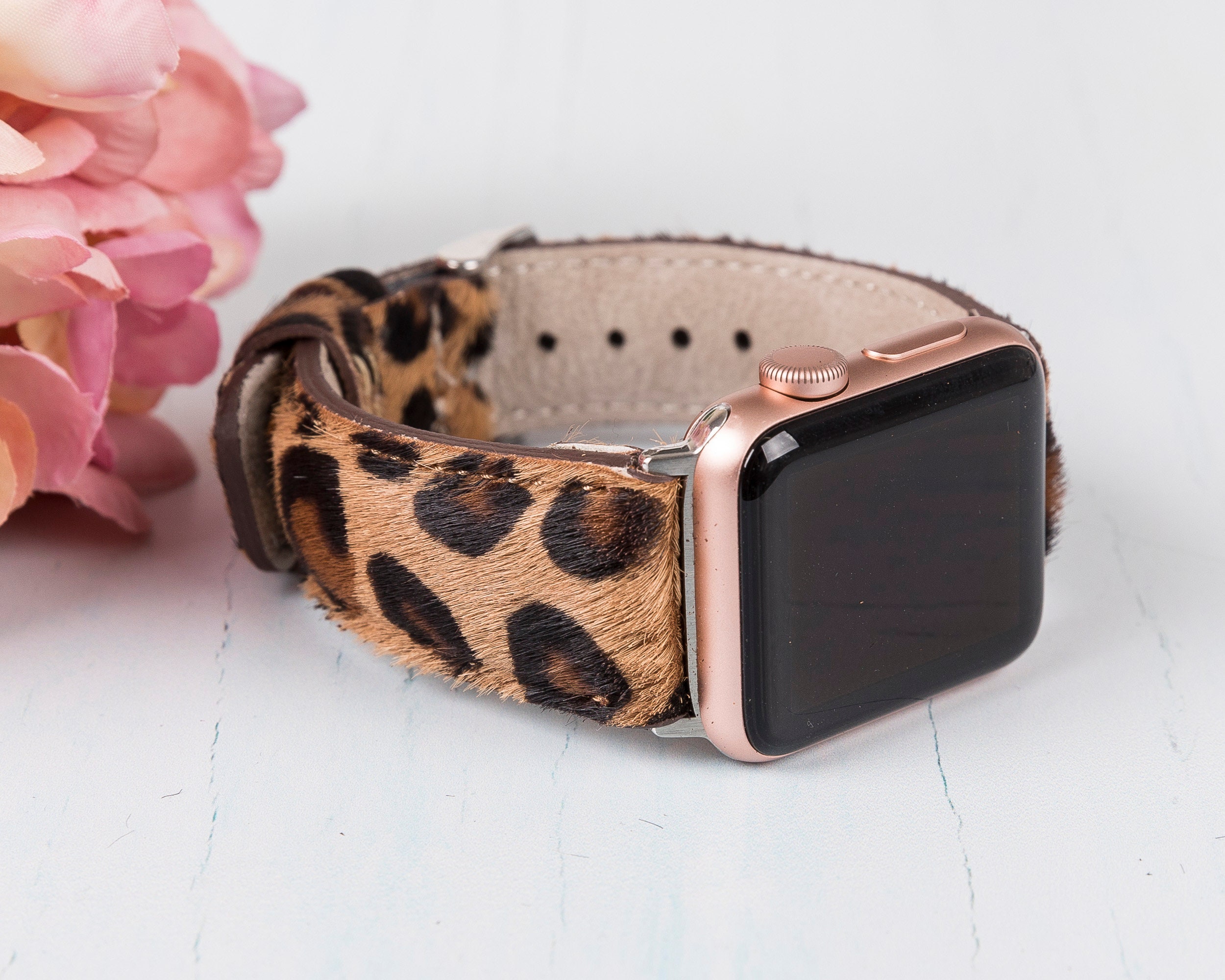 Leopard Watch Band - Etsy UK Leopard Watch Band - Etsy UK