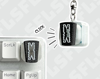 LSF KPOP Keycap & Keychain | Stress Relief Fidget Toy | K-pop Lightsick Collection | 3D Printed Gifts