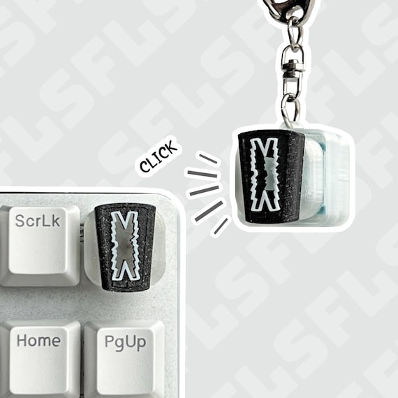 LSF KPOP Keycap & Keychain | Stress Relief Fidget Toy | K-pop